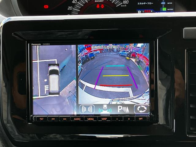 ソリオバンディット ハイブリッドＭＶ　衝突被害軽減システム　レーンアシスト　両側電動スライドドア　ドラレコ　ＥＴＣ　８インチナビ　全周囲カメラ　フルセグＴＶ　Ｂｌｕｅｔｏｏｔｈ　ＣＤ　ＤＶＤ　ＬＥＤヘッドライト　クルコン　バックソナー（9枚目）