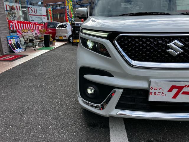 ソリオバンディット ハイブリッドＭＶ　衝突被害軽減システム　レーンアシスト　両側電動スライドドア　ドラレコ　ＥＴＣ　８インチナビ　全周囲カメラ　フルセグＴＶ　Ｂｌｕｅｔｏｏｔｈ　ＣＤ　ＤＶＤ　ＬＥＤヘッドライト　クルコン　バックソナー（30枚目）