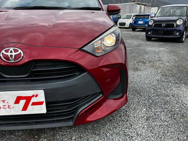 ヤリス X 衝突被害軽減システム レーンアシスト 前後ドライブレコーダー ETC ナビ バックカメラ Bluetooth CD DVD USB スマートキー 電動格納ミラー ABS 横滑り防止装置 オートライト(32枚目)