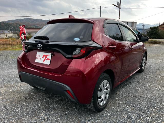 ヤリス X 衝突被害軽減システム レーンアシスト 前後ドライブレコーダー ETC ナビ バックカメラ Bluetooth CD DVD USB スマートキー 電動格納ミラー ABS 横滑り防止装置 オートライト(39枚目)