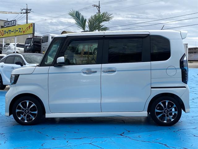 N-BOXカスタム G・EXホンダセンシング ホンダセンシング スーパースライドシート 純正インターナビ 両側パワースライドドア バックカメラ ETC リアセンサー LEDヘッドライト 無限/MUGENフロアマット スマートキー(スペア付き)(77枚目)