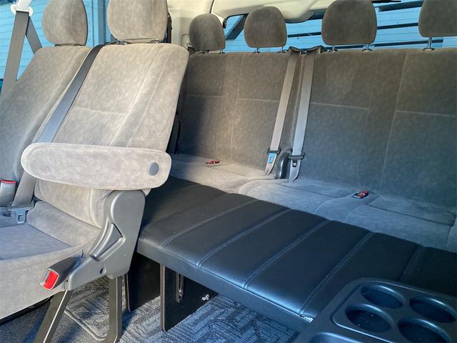 ハイエースワゴン ＧＬ　前後ドラレコ　ＥＴＣ　Ｐａｎａｓｏｎｉｃナビ（ＣＮ－ＲＥ０７ＷＤ）フリップダウンモニター　モデリスタインテリアパネルセット　パワースライドドア（Ｌ）ローダウン　エアロキット　１８インチアルミホイール（51枚目）