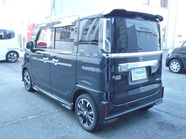 フレアワゴンカスタムスタイル ハイブリッドＸＳ　ナビ　フルセグ　ＣＤ　ＤＶＤ　ＥＴＣ　ＵＳＢ　リアコーナーセンサー　シートヒーター　両側電動スライドドア　衝突被害軽減システム　車線逸脱防止装置　ＬＥＤヘッドライト　クルーズ　ワンオーナー　禁煙車（9枚目）
