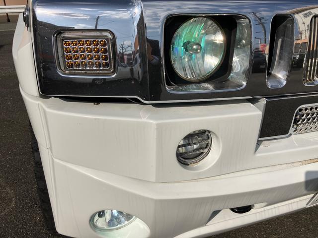 ハマーH2 タイプG 4WD 左ハンドル ETC バックカメラ パワーシート サンルーフ ナビ オートライト シートヒーター AT Bluetooth 後席モニター(32枚目)