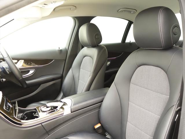 Ｃクラス Ｃ２２０　ｄ　アバンギャルド　ベーシックパッケージ　シートヒーター　パワーシート　トランクスルー　フロアマット　ナビ　ＣＤ　ミュージックサーバー　音楽プレーヤー接続　Ｂｌｕｅｔｏｏｔｈ接続　ＴＶ　ＤＶＤ再生　ＥＴＣ（13枚目）