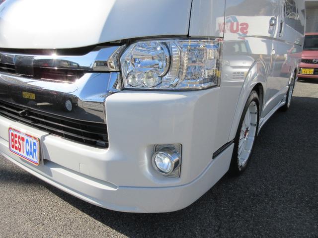 ハイエースワゴン GL キャプテンシート4脚/BIGX11インチナビ/フリップダウンモニター/UIリアスタビ/BLITZマフラー/コブラボンネット/F、左S、Rカメラ/デジタルインナーミラー/スロコン/クルコン/パドルシフト(70枚目)