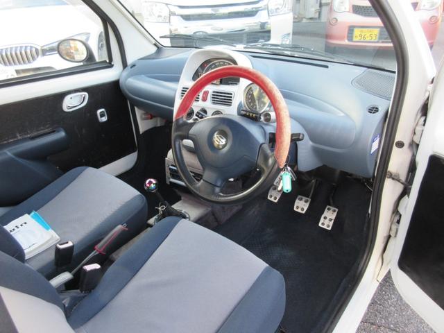 ツイン ガソリンA ターボエンジン載せ替え/5速マニュアル/ローダウン/14インチアルミ/タコメーター/フルセグ/DVD再生(10枚目)