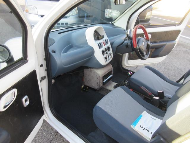 ツイン ガソリンA ターボエンジン載せ替え/5速マニュアル/ローダウン/14インチアルミ/タコメーター/フルセグ/DVD再生(14枚目)