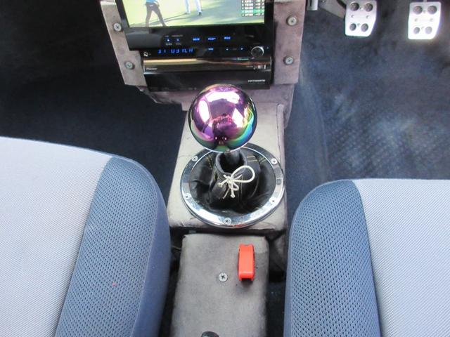 ツイン ガソリンA ターボエンジン載せ替え/5速マニュアル/ローダウン/14インチアルミ/タコメーター/フルセグ/DVD再生(22枚目)