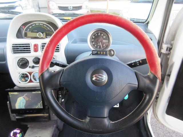 ツイン ガソリンA ターボエンジン載せ替え/5速マニュアル/ローダウン/14インチアルミ/タコメーター/フルセグ/DVD再生(23枚目)