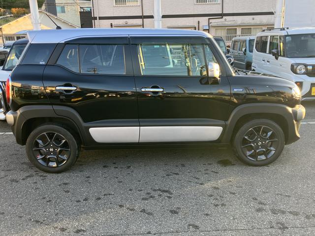 クロスビー ＨＹＢＲＩＤ　ＭＺ　２ＷＤ　ブラックシルバー２トン　デュアルセンサーブレーキサポート　全方位カメラ付きナビ（4枚目）