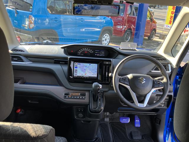 ソリオバンディット バンディット　ＨＹＢＲＩＤ　ＭＶ２ＷＤ　左電動スライドドアー　８インチナビ　バックカメラ　ＥＴＣ　ブルーブラックツートン前後ブレーキサポート（15枚目）