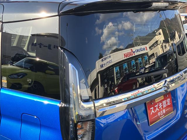 ソリオバンディット バンディット　ＨＹＢＲＩＤ　ＭＶ２ＷＤ　左電動スライドドアー　８インチナビ　バックカメラ　ＥＴＣ　ブルーブラックツートン前後ブレーキサポート（27枚目）