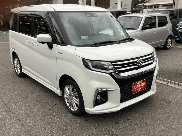 ソリオ HYBRID MZ 2WD 両側電動スライドドアー スズキサポカー LEDヘッドライト アダプタブルクルーズコントロール(6枚目)