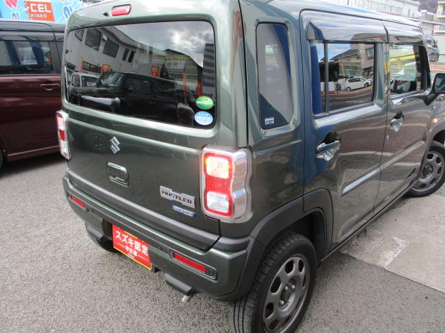 ハスラー ＨＹＢＲＩＤ　Ｇ　全方位カメラ付ナビ　オートライト　Ｂｌｕｅｔｏｏｔｈ　純正ナビ　プッシュスタート　シートヒーター　オートエアコン　ＥＴＣ　スズキセーフティーサポート　衝突被害軽減システム　アイドリングストップ　横滑り防止機能（2枚目）