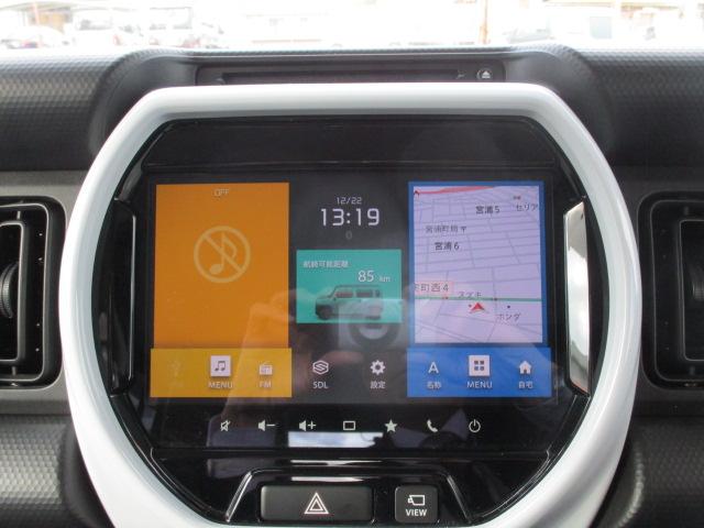 ハスラー ＨＹＢＲＩＤ　Ｇ　全方位カメラ付ナビ　オートライト　Ｂｌｕｅｔｏｏｔｈ　純正ナビ　プッシュスタート　シートヒーター　オートエアコン　ＥＴＣ　スズキセーフティーサポート　衝突被害軽減システム　アイドリングストップ　横滑り防止機能（7枚目）
