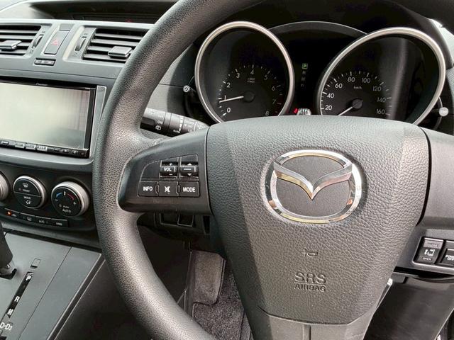 プレマシー ２０Ｃ　４ＷＤ　７人乗り　左側電動スライドドア　ＥＴＣ　ナビ　バックカメラ　フルセグＴＶ　Ｂｌｕｅｔｏｏｔｈ　ＣＤ　ＤＶＤ　オートエアコン　キーレスエントリー　電動格納ミラー　ＡＷ１５インチ　３列シート（21枚目）