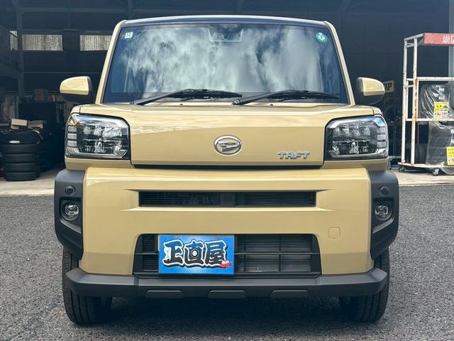タフト Ｇ　届出済未使用車　禁煙車　衝突被害軽減システム　レーンアシスト　サンルーフ　バックカメラ　コーナーセンサー　ＵＳＢ　ＬＥＤヘッドライト　スマートキー　ＡＷ１５インチ　シートヒーター　横滑り防止装置（2枚目）