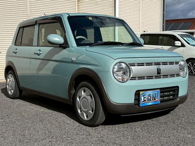 アルトラパン Ｇ　衝突被害軽減システム　レーンアシスト　ＥＴＣ　ＣＤ　Ｂｌｕｅｔｏｏｔｈ　ＵＳＢ　スマートキー　バックソナー　電動格納ミラー　シートヒーター　オートライト　ＡＢＳ　横滑り防止装置　アイドリングストップ（3枚目）