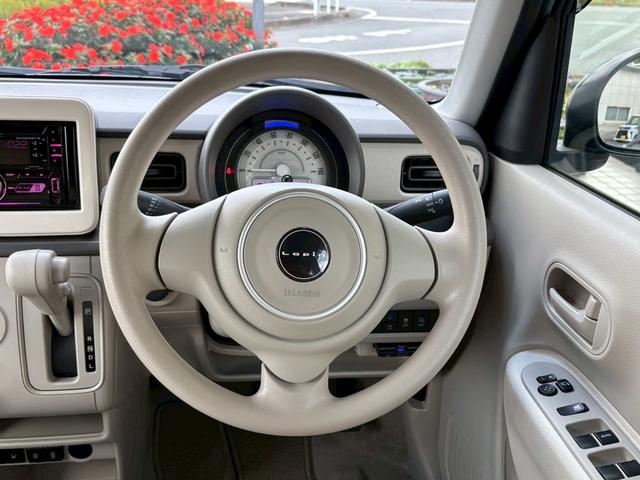 アルトラパン Ｇ　衝突被害軽減システム　レーンアシスト　ＥＴＣ　ＣＤ　Ｂｌｕｅｔｏｏｔｈ　ＵＳＢ　スマートキー　バックソナー　電動格納ミラー　シートヒーター　オートライト　ＡＢＳ　横滑り防止装置　アイドリングストップ（5枚目）