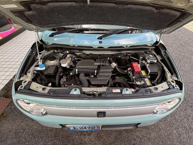 アルトラパン Ｇ　衝突被害軽減システム　レーンアシスト　ＥＴＣ　ＣＤ　Ｂｌｕｅｔｏｏｔｈ　ＵＳＢ　スマートキー　バックソナー　電動格納ミラー　シートヒーター　オートライト　ＡＢＳ　横滑り防止装置　アイドリングストップ（61枚目）