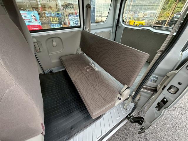 エブリイ ＰＡ　４ＷＤ　ハイルーフ　５速ＭＴ　ルーフキャリア　両側スライドドア　ＡＭ／ＦＭラジオ　ＡＢＳ　エアコン　パワーステアリング　運転席・助手席エアバック　衝突安全ボディ（19枚目）