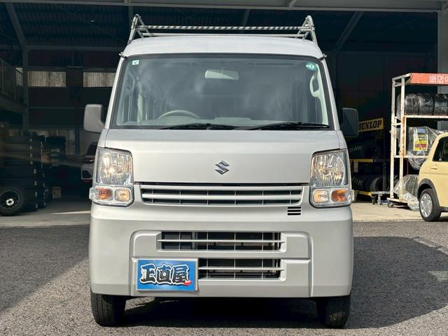 エブリイ ＰＡ　４ＷＤ　ハイルーフ　５速ＭＴ　ルーフキャリア　両側スライドドア　ＡＭ／ＦＭラジオ　ＡＢＳ　エアコン　パワーステアリング　運転席・助手席エアバック　衝突安全ボディ（30枚目）