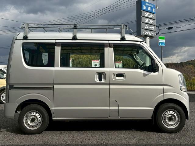 エブリイ ＰＡ　４ＷＤ　ハイルーフ　５速ＭＴ　ルーフキャリア　両側スライドドア　ＡＭ／ＦＭラジオ　ＡＢＳ　エアコン　パワーステアリング　運転席・助手席エアバック　衝突安全ボディ（31枚目）