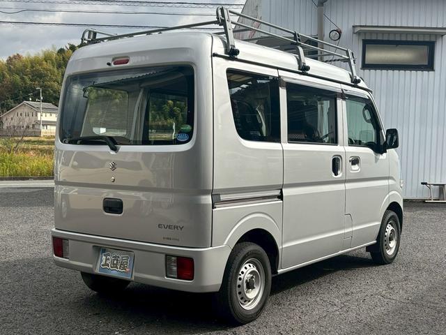エブリイ ＰＡ　４ＷＤ　ハイルーフ　５速ＭＴ　ルーフキャリア　両側スライドドア　ＡＭ／ＦＭラジオ　ＡＢＳ　エアコン　パワーステアリング　運転席・助手席エアバック　衝突安全ボディ（33枚目）