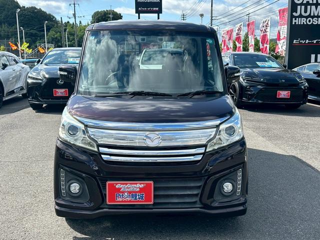 フレアワゴンカスタムスタイル ＸＳ　ターボ　※純正ナビ・Ｂｌｕｅｔｏｏｔｈ・ＥＴＣ・デュアルブレーキサポート・キーレスプッシュスタート・スマートキー・純正アルミ・フルセグＴＶ・ＩＳＯＦＩＸ・プライバシーガラス・ロールサンシェード・ＨＩＤライト（5枚目）