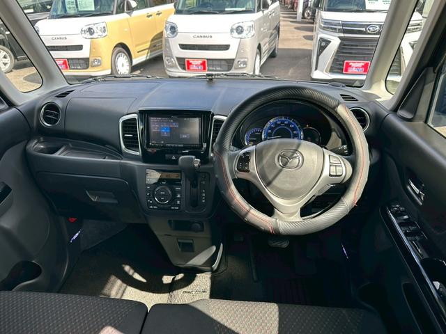 フレアワゴンカスタムスタイル ＸＳ　ターボ　※純正ナビ・Ｂｌｕｅｔｏｏｔｈ・ＥＴＣ・デュアルブレーキサポート・キーレスプッシュスタート・スマートキー・純正アルミ・フルセグＴＶ・ＩＳＯＦＩＸ・プライバシーガラス・ロールサンシェード・ＨＩＤライト（7枚目）