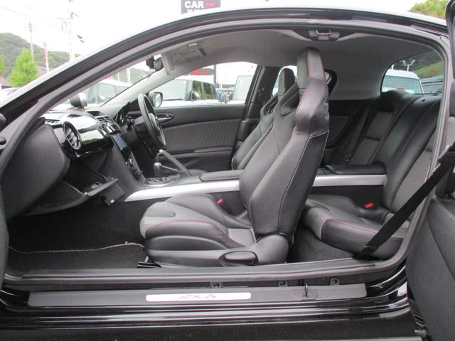 ＲＸ－８ タイプＲＳ　６速ＭＴ　後期型　純正ビルシュタイン　ウェッズスポーツ１８ＡＷ　デフィリンクメーター　純正レカロシート　社外ナビフルセグ　キーフリー（38枚目）