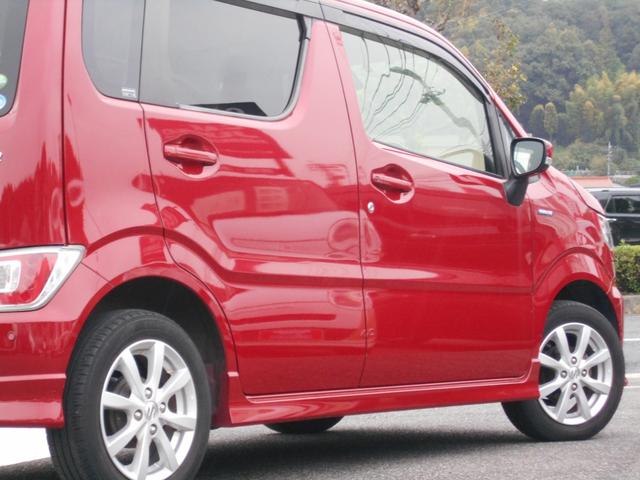 ワゴンＲ ハイブリッドＦＺ　社外ナビ　地ＴＶ　バックカメラ　純正アルミ　オートエアコン　ＬＥＤライト　安全ブレーキ（8枚目）