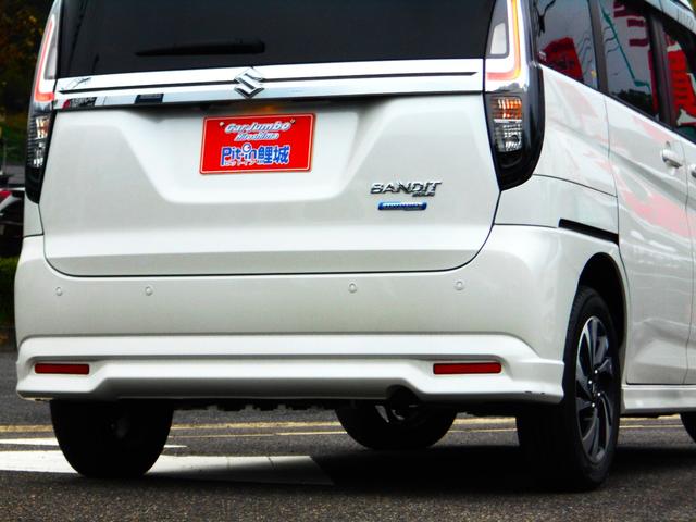 ソリオバンディット ハイブリッドＭＶ　両面電動スライドドア　ＰＵＳＨキーレス　安全ブレーキ　ＬＥＤライト　シートヒーター　オートエアコン　ステアリングスイッチ　純正アルミ（3枚目）