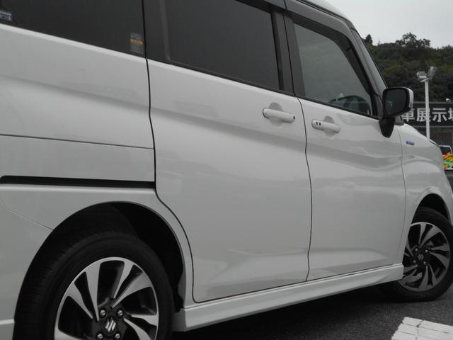 ソリオバンディット ハイブリッドＭＶ　両面電動スライドドア　ＰＵＳＨキーレス　安全ブレーキ　ＬＥＤライト　シートヒーター　オートエアコン　ステアリングスイッチ　純正アルミ（9枚目）