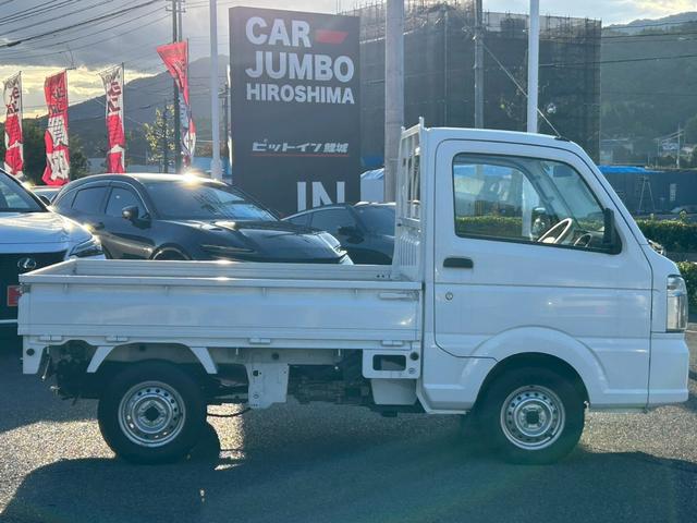 キャリイトラック KCエアコン・パワステ 5速マニュアル 純正オーディオ マニュアルエアコン 純正スチール12インチ(5枚目)