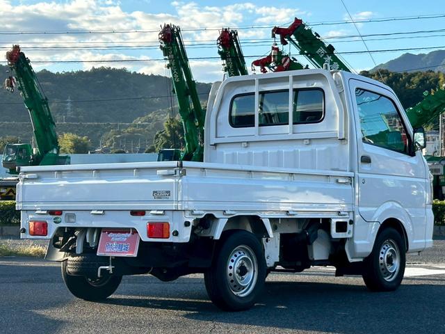 キャリイトラック KCエアコン・パワステ 5速マニュアル 純正オーディオ マニュアルエアコン 純正スチール12インチ(6枚目)