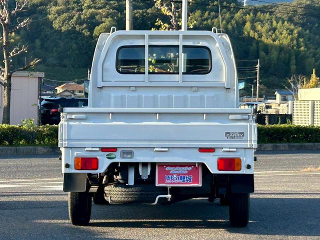 キャリイトラック KCエアコン・パワステ 5速マニュアル 純正オーディオ マニュアルエアコン 純正スチール12インチ(7枚目)