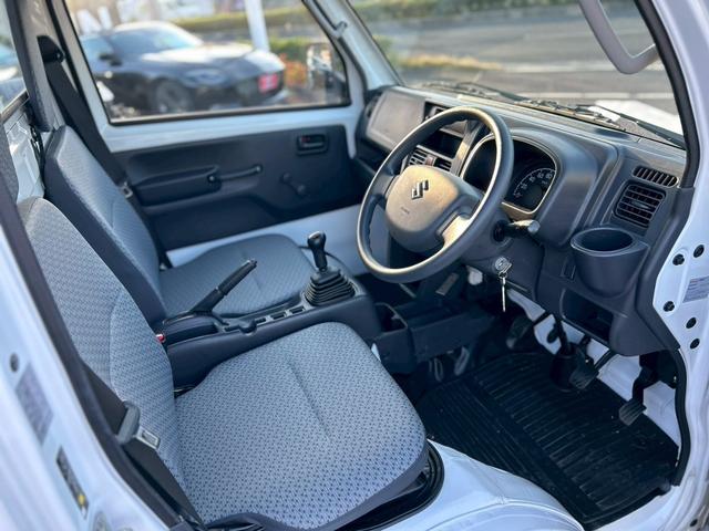 キャリイトラック KCエアコン・パワステ 5速マニュアル 純正オーディオ マニュアルエアコン 純正スチール12インチ(16枚目)