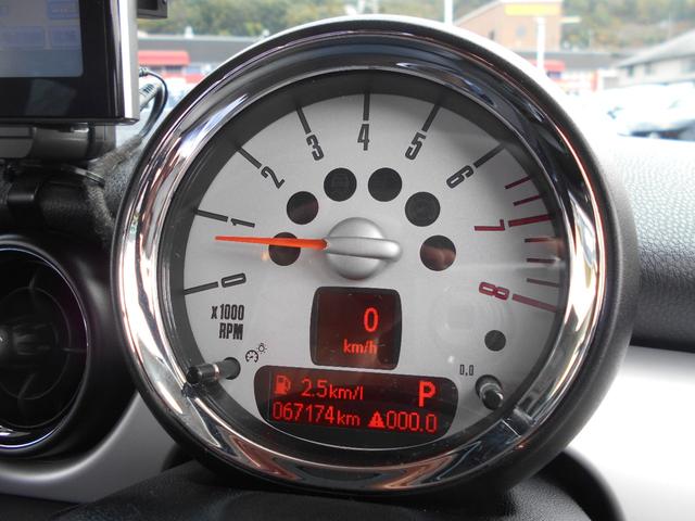 MINI クーパー R56最終後期モデル ポータブルナビTV クロムインテリアPKG ポータブルナビ(22枚目)