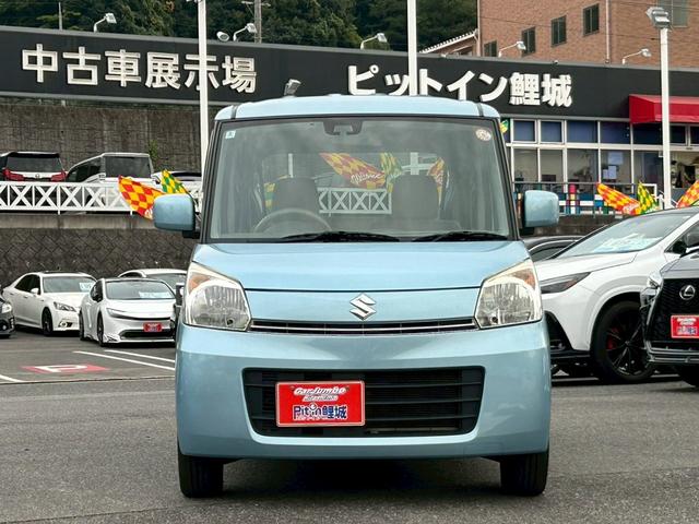 スペーシア X 純正ナビ バックカメラ ワンセグテレビ Bluetooth ETC 電動格納ドアミラー 両側電動スライドドア 衝突軽減装置 アイドリングストップ 横滑り防止装置 ステアリングリモコン ベンチシート(3枚目)