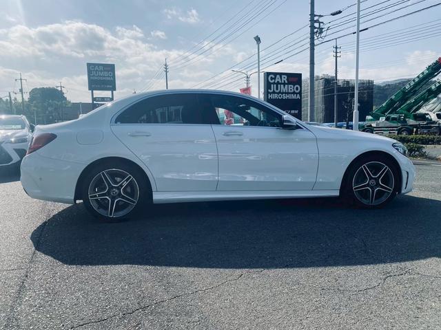 Cクラス C220dローレウスエディションスポーツプラスパック 純正ナビ/バックカメラ/本革シート/メモリーパワーシート/ETC/ヘッドライトLED/アンビエントライト/ディーゼルエンジン/スペアキー/純正アルミホイール/BSM(4枚目)