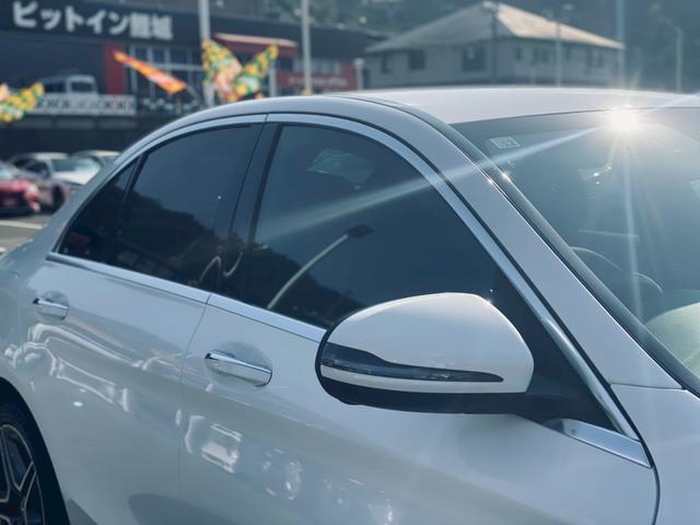 Cクラス C220dローレウスエディションスポーツプラスパック 純正ナビ/バックカメラ/本革シート/メモリーパワーシート/ETC/ヘッドライトLED/アンビエントライト/ディーゼルエンジン/スペアキー/純正アルミホイール/BSM(16枚目)