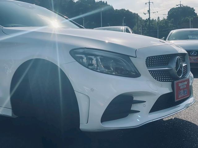 Cクラス C220dローレウスエディションスポーツプラスパック 純正ナビ/バックカメラ/本革シート/メモリーパワーシート/ETC/ヘッドライトLED/アンビエントライト/ディーゼルエンジン/スペアキー/純正アルミホイール/BSM(17枚目)