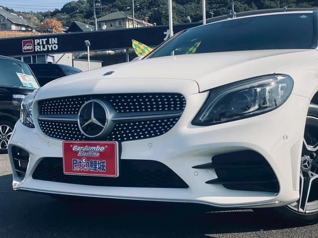 Cクラス C220dローレウスエディションスポーツプラスパック 純正ナビ/バックカメラ/本革シート/メモリーパワーシート/ETC/ヘッドライトLED/アンビエントライト/ディーゼルエンジン/スペアキー/純正アルミホイール/BSM(19枚目)