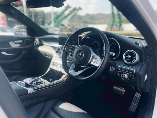 Cクラス C220dローレウスエディションスポーツプラスパック 純正ナビ/バックカメラ/本革シート/メモリーパワーシート/ETC/ヘッドライトLED/アンビエントライト/ディーゼルエンジン/スペアキー/純正アルミホイール/BSM(30枚目)