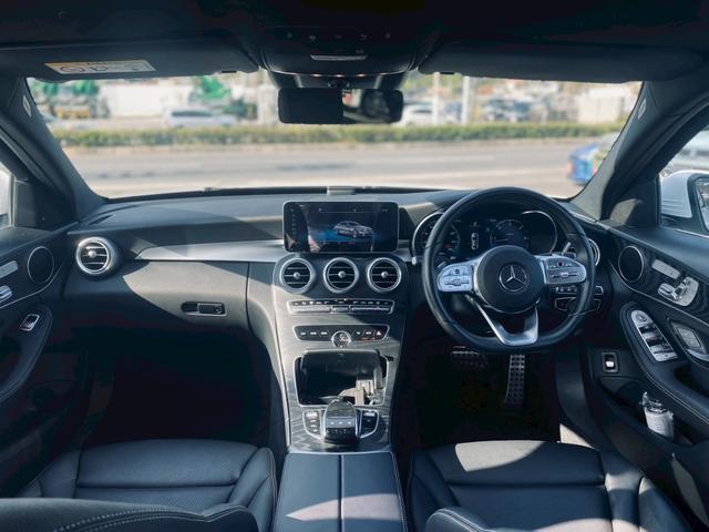 Cクラス C220dローレウスエディションスポーツプラスパック 純正ナビ/バックカメラ/本革シート/メモリーパワーシート/ETC/ヘッドライトLED/アンビエントライト/ディーゼルエンジン/スペアキー/純正アルミホイール/BSM(49枚目)