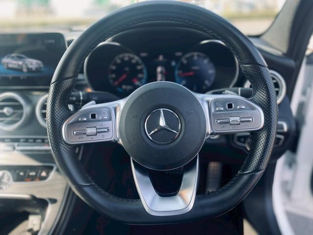 Cクラス C220dローレウスエディションスポーツプラスパック 純正ナビ/バックカメラ/本革シート/メモリーパワーシート/ETC/ヘッドライトLED/アンビエントライト/ディーゼルエンジン/スペアキー/純正アルミホイール/BSM(55枚目)