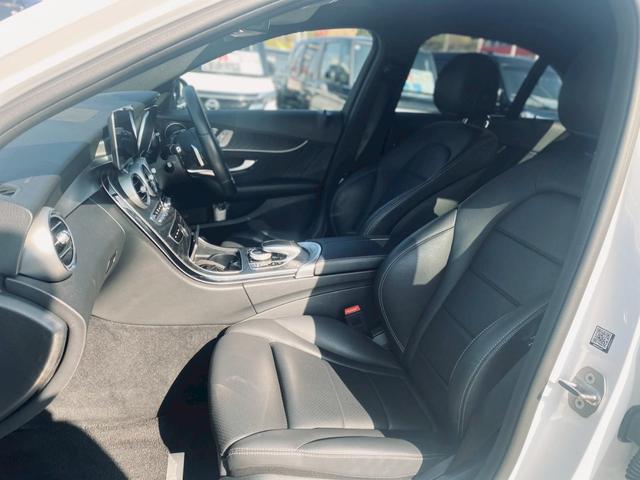 Cクラス C220dローレウスエディションスポーツプラスパック 純正ナビ/バックカメラ/本革シート/メモリーパワーシート/ETC/ヘッドライトLED/アンビエントライト/ディーゼルエンジン/スペアキー/純正アルミホイール/BSM(56枚目)