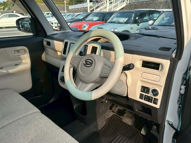 ムーヴキャンバス X SAIII 社外ナビ Bluetooth 両側パワースライドドア ETC プッシュスタート スマートキー オートエアコン スマートアシスト バックモニター(11枚目)